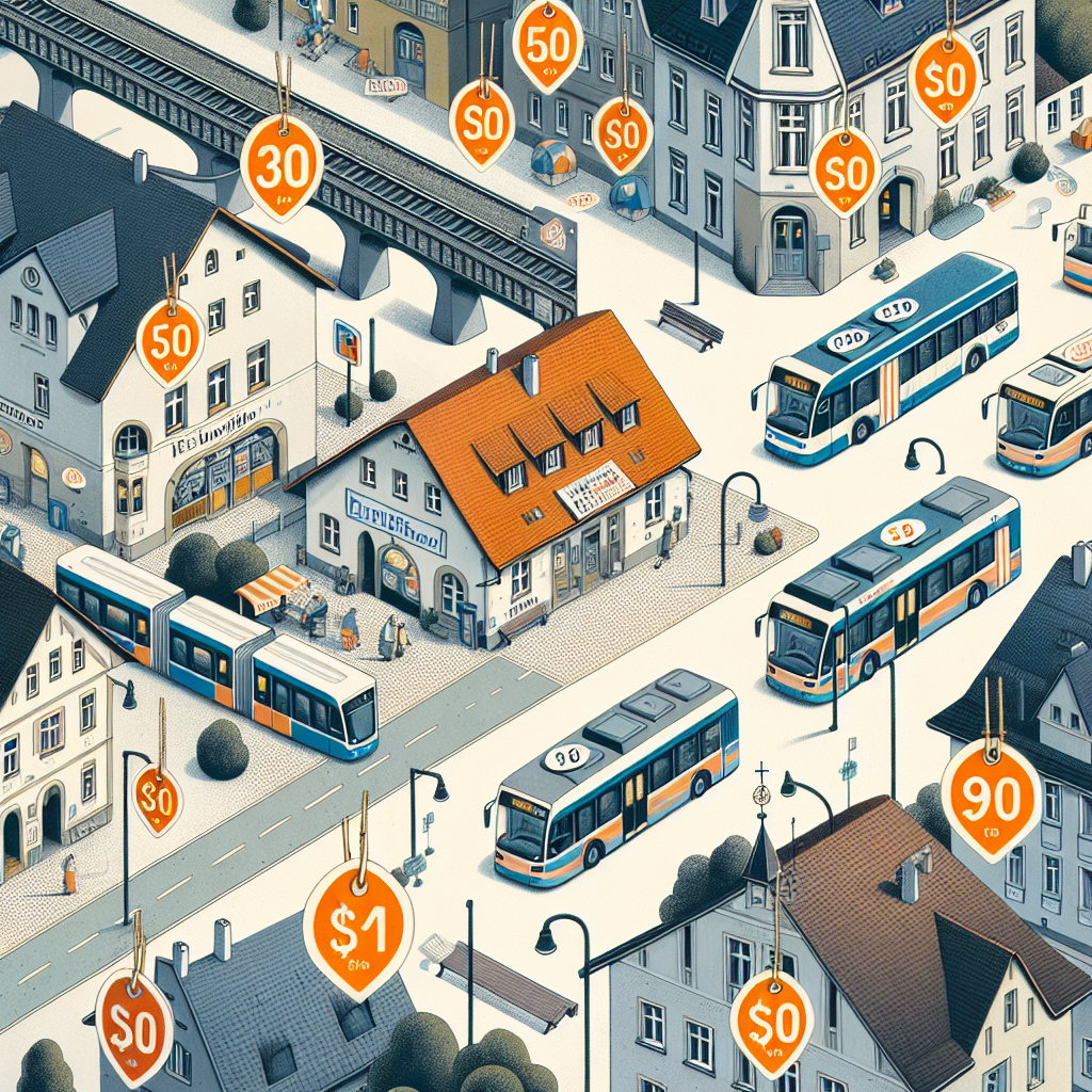 ÖPNV-Einfluss auf Immobilienpreise in Ravensburg Taldorf